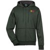 View Image 1 of 3 of Brody Striped Full-Zip Hoodie