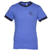 View Image 1 of 3 of American Apparel Ringer Blend T-Shirt - Colors