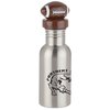 View Image 1 of 3 of Niche Stainless Bottle with Football Lid-17 oz.-Closeout