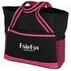 View Image 1 of 3 of Chic Tablet Mesh Tote