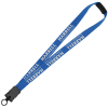 View Image 1 of 5 of Lanyard with Neck Clasp - 7/8" - 32" - Snap Buckle Release