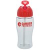 View Image 1 of 3 of Clear Impact Poly-Pure Lite Bottle with Sport Lid - 18 oz.