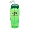 View Image 1 of 3 of Comfort Grip Bottle with Straw Lid - 27 oz.