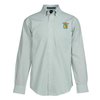 View Image 1 of 3 of Crown Collection Banker Stripe Shirt - Men's