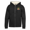 View Image 1 of 2 of Independent Trading Co. Sherpa Lined Full-Zip Hoodie - Embroidered
