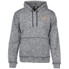 View Image 1 of 3 of J. America - Cosmic Poly Fleece Hoodie - Men's - Embroidered
