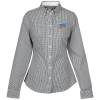 View Image 1 of 2 of Cutter & Buck Epic Gingham Shirt - Ladies'