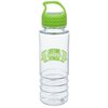View Image 1 of 2 of Clear Impact In The Groove Bottle with Crest Lid - 24 oz.