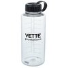 View Image 1 of 2 of Clear Impact Mountain Bottle with Tethered Lid - 36 oz.