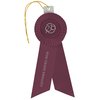 View Image 1 of 2 of Pleated Rosette - 8" x 3" - Double Streamer - String