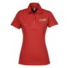 View Image 1 of 3 of Double Pocket Jersey Polo - Ladies'