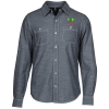 View Image 1 of 3 of Washed Woven Double Pocket Shirt - Men's