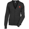 View Image 1 of 3 of Cotton Blend Cardigan Sweater - Men's