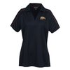 View Image 1 of 3 of Bondi Micropique Piped Polo - Ladies'