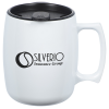 View Image 1 of 3 of Courier Mug with Lid - 12 oz. - Opaque