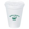 View Image 1 of 2 of Foam Hot/Cold Cup with Straw Slotted Lid - 12 oz.