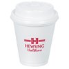 View Image 1 of 2 of Foam Hot/Cold Cup with Traveler Lid - 8 oz.
