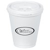 View Image 1 of 2 of Foam Hot/Cold Cup with Tear Tab Lid - 8 oz.