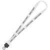 View Image 1 of 2 of Lanyard - 7/8" - 32" - Plastic O-Ring - 24 hr