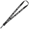 View Image 1 of 2 of Lanyard - 7/8" - 36" - Metal Lobster Claw - 24 hr