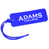 View Image 1 of 2 of Rectangle Luggage Tag  - 1-1/2" x 4" - Opaque