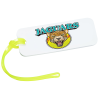 View Image 1 of 2 of Rectangle Luggage Tag - 1-1/2" x 4" - Translucent - Full Color
