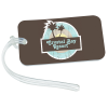 View Image 1 of 2 of Rectangle Luggage Tag - 2" x 3-1/2" - Translucent - Full Color