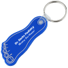 View Image 1 of 1 of Foot Soft Keychain - Opaque