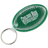 View Image 1 of 1 of Football Soft Keychain - Opaque