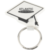 View Image 1 of 1 of Graduation Cap Soft Keychain - Opaque