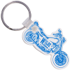 View Image 1 of 1 of Motorcycle Soft Keychain - Opaque