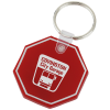 View Image 1 of 1 of Stop Sign Soft Keychain - Opaque