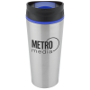 View Image 1 of 2 of Hint of Color Travel Tumbler - 15 oz.