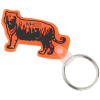 View Image 1 of 1 of Tiger Soft Keychain - Translucent