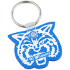 View Image 1 of 1 of Wildcat Soft Keychain - Translucent
