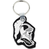 View Image 1 of 1 of Knight Head Soft Keychain - Opaque