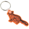 View Image 1 of 1 of Fox Soft Keychain - Translucent