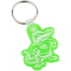 View Image 1 of 1 of Alligator Soft Keychain - Translucent