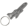 View Image 1 of 1 of Airplane Soft Keychain - Opaque