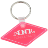 View Image 1 of 1 of Diamond Soft Keychain - Translucent