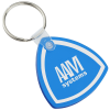 View Image 1 of 1 of Shield Soft Keychain - Translucent