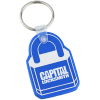 View Image 1 of 1 of Lock Soft Keychain - Opaque