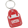 View Image 1 of 1 of Lock Soft Keychain - Translucent
