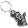 View Image 1 of 1 of Dump Truck Soft Keychain - Opaque