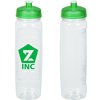 View Image 1 of 2 of Refresh Clutch Water Bottle - 28 oz. - Clear - 24 hr