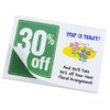 View Image 1 of 3 of Post-it® Discount Coupons - 3" x 4" - 25 Sheet - 30% - 24 hr