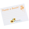 View Image 1 of 4 of Post-it® Recognition Notes - 3" x 4" - 25 Sheet - Thanks a Bunch - 24 hr