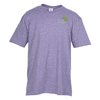 View Image 1 of 3 of Snow Heather T-Shirt - Embroidered