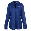 View Image 1 of 4 of Mandarin Collar Knit Top - Ladies'