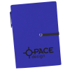 View Image 1 of 5 of Stretch Notebook Flag & Pen Set - 24 hr